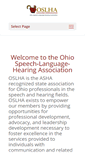 Mobile Screenshot of ohioslha.org